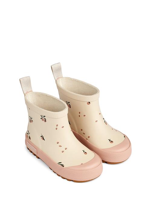 Se Tekla Printed Rainboot Liewood Cream ved Booztlet