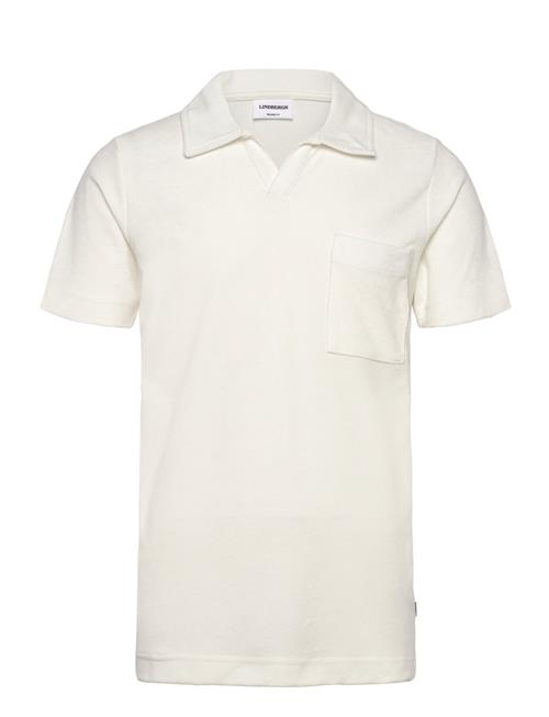 Terry Pique W Split Neck Lindbergh White