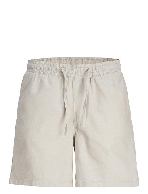 Se Jack & Jones Jpstjaiden Summer Linen Blend Short Sn Jack & J S Beige ved Booztlet