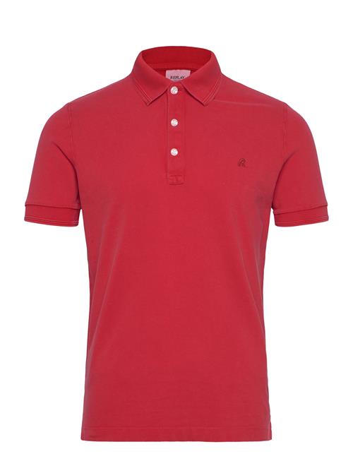 Polo Regular_Slim Polo Replay Red