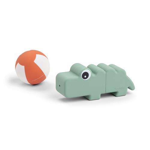 Done by Deer Bath Squirter Toy Croco Green Green One Size  Grøn  One Size  Unisex