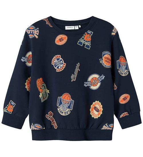 Name It Sweatshirt - NmmLeland - Navy Blazer