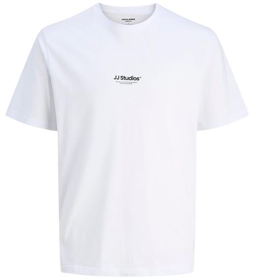 Jack & Jones T-shirt - Noos - JjeSoho - Hvid m. Logo
