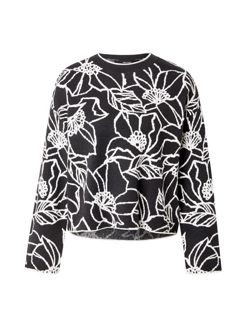 VERO MODA Pullover  sort / hvid