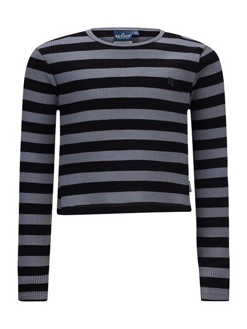Se Retour Jeans Bluser & t-shirts  basalgrå / sort ved About You