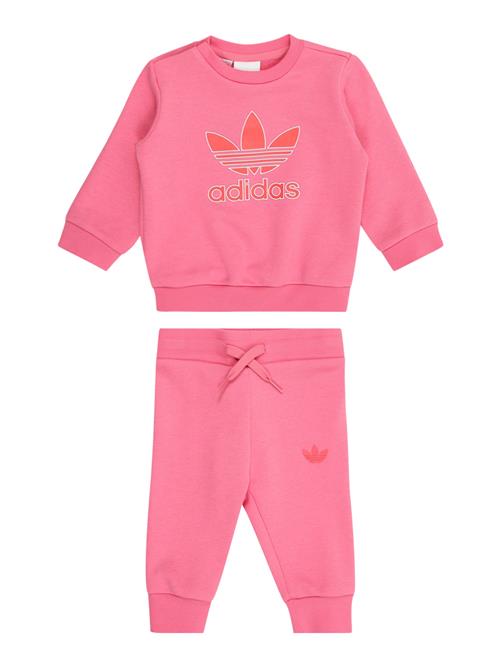 ADIDAS ORIGINALS Joggingdragt 'Trefoil'  lys pink / lys rød / hvid