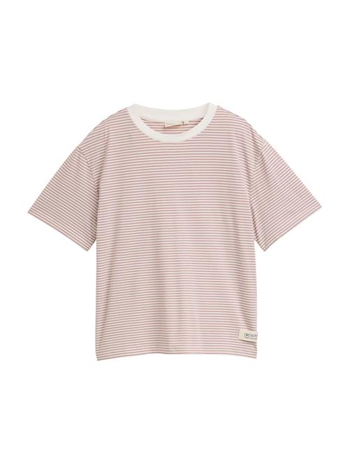 TOM TAILOR DENIM Shirts  magenta / hvid
