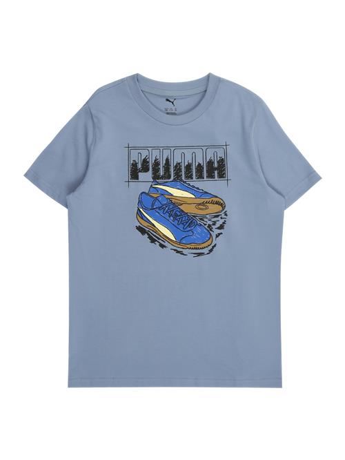 Se PUMA Shirts  royalblå / dueblå / sennep / sort ved About You
