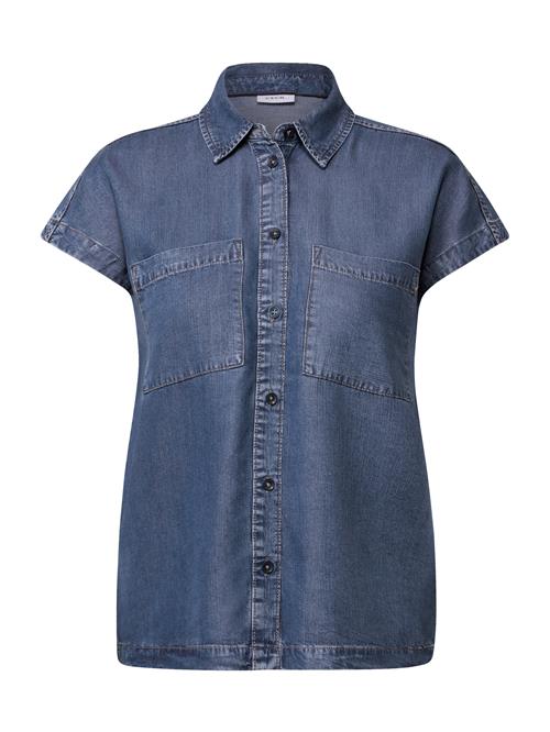 CECIL Bluse  blue denim