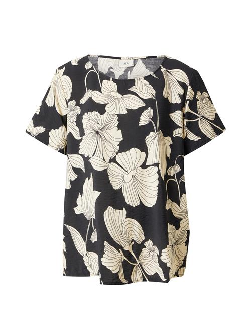 JDY Bluse 'JDYTROYA'  creme / sort