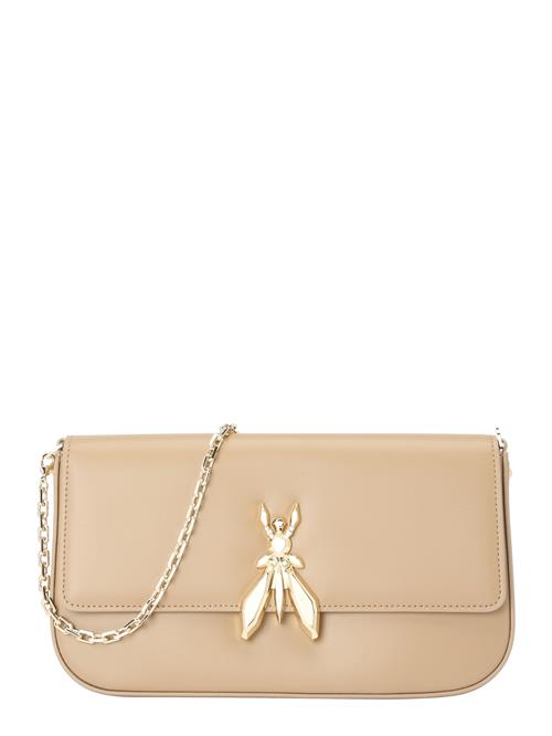PATRIZIA PEPE Skuldertaske  beige / guld