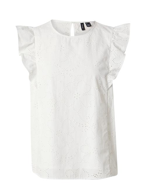VERO MODA Bluse 'VMDORA'  hvid