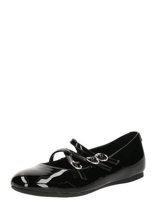 GUESS Ballerinasko med rem 'Kaldra'  sort