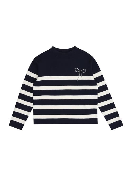 s.Oliver Pullover  navy / transparent / hvid