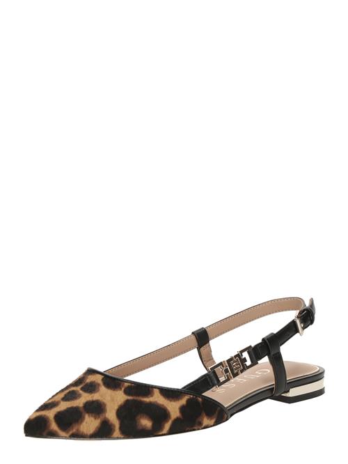 GUESS Slingpumps 'FRANIELY'  lysebrun / sort