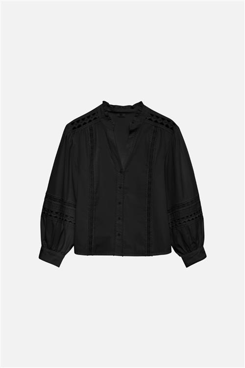 Berta Top - Sort - Vero Moda