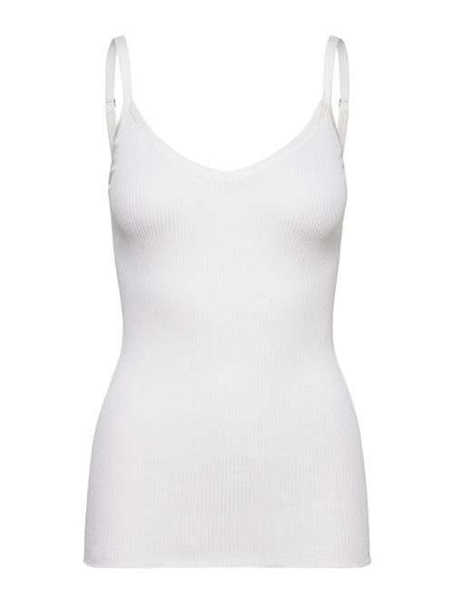 Silk Top W/ Elastic Band Rosemunde White
