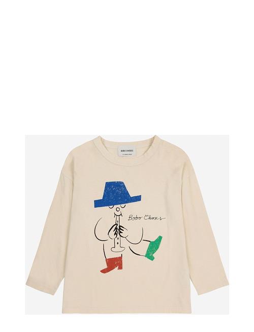 Se Magic Flute Player T-Shirt Bobo Choses Cream ved Booztlet