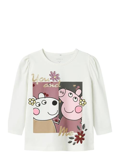 Nmfdamina Peppa Ls Top Cplg Name It White