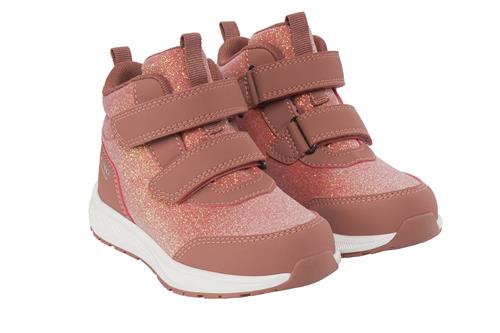 Viking Bouncy Glitter Mid WP 2V Overgangssko  Pink 24 EU      kvinde