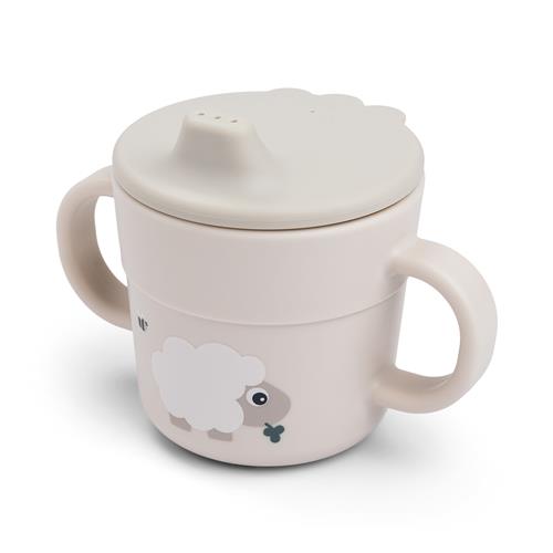 Done by Deer Foodie Spout Cup Tiny Farm Sand Sand One Size  Beige  One Size  Unisex