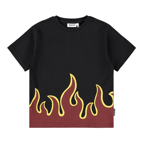Molo Riley T-shirts Hot  Hot 104 cm  Sort  104 cm  mand