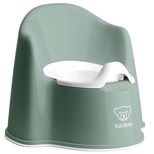 Se BabyBjörn Potty Stol Dyb Grøn Stroller      Unisex ved Babyshop
