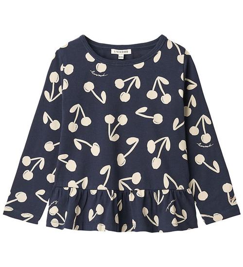 Liewood Bluse - Margit - Cherry Blossom/Classic Navy