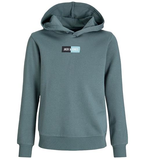 Jack & Jones Hættetrøje - JjPan - Stormy Weather m. Logo