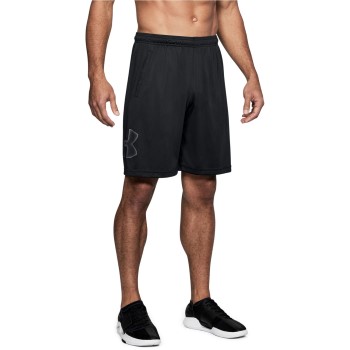 Under Armour Tech Graphic Shorts Sort polyester Medium Herre