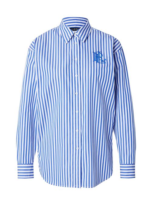 Lauren Ralph Lauren Bluse 'Kotta'  royalblå / hvid