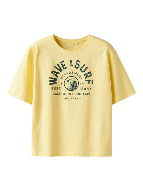 NAME IT Bluser & t-shirts 'NKMVICTOR'  citrongul / sort