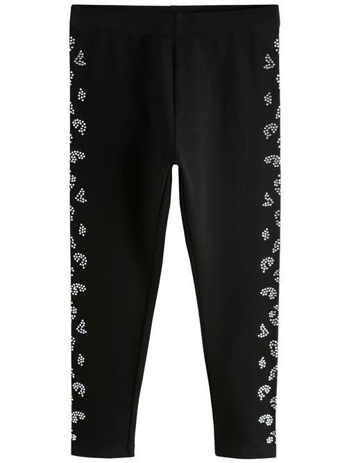 Se Next Leggings 'Party'  sort / transparent ved About You