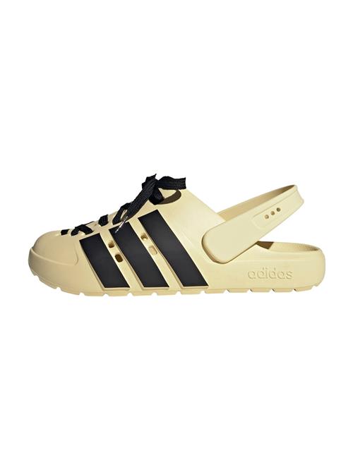 ADIDAS SPORTSWEAR Træsko 'ADILETTE 2.0'  chamois / sort