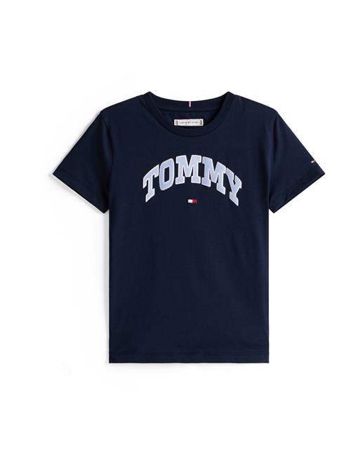 TOMMY HILFIGER Bluser & t-shirts 'VARSITY'  marin / dueblå / hvid