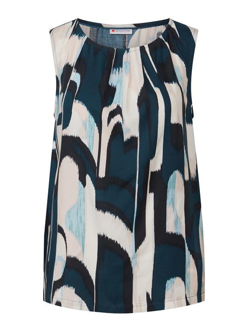 STREET ONE Bluse  navy / azur / lysegrå