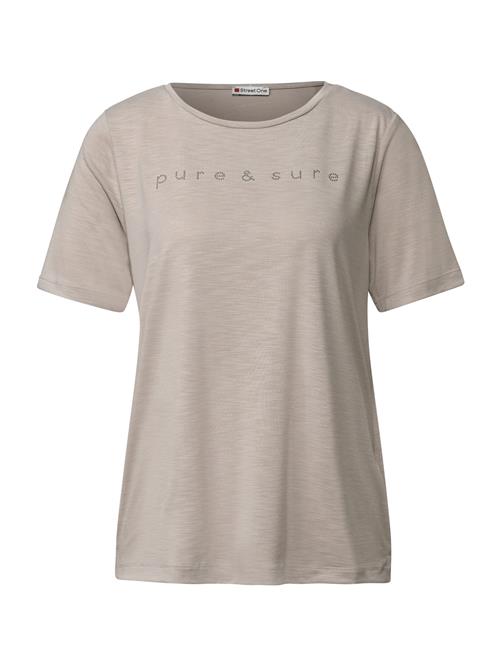 STREET ONE Shirts  beige / sølv