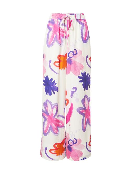 OH APRIL Bukser 'Antonia'  indigo / lilla / pink / hvid