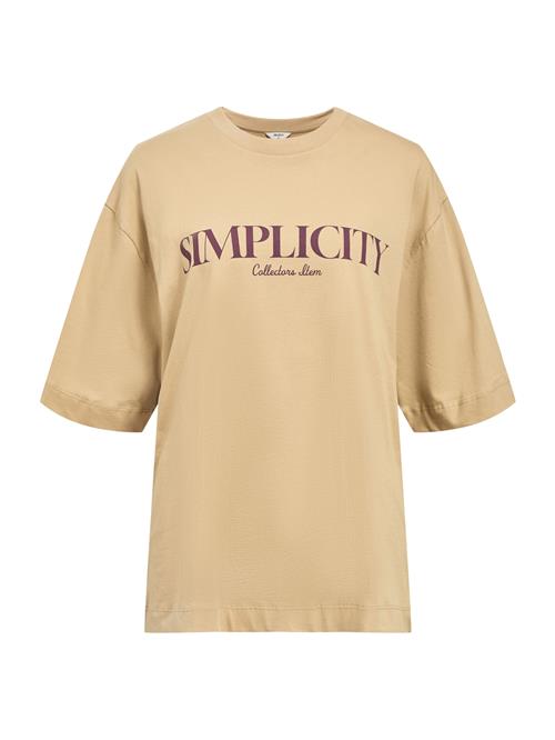 OBJECT Shirts 'OBJELISE'  mørkebeige / bær