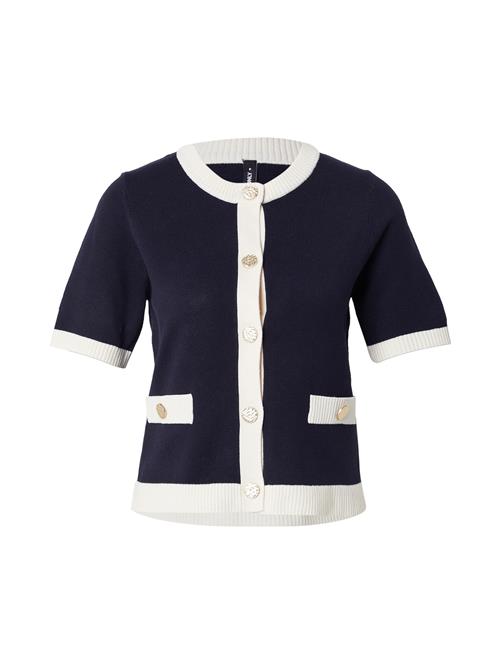 ONLY Cardigan  natblå / hvid