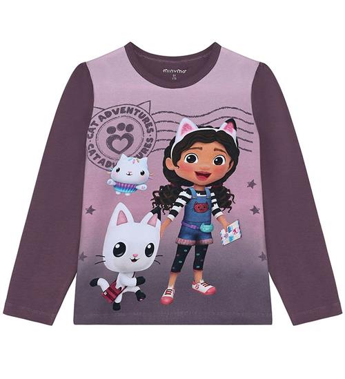Minymo Bluse - Gabby's Dollhouse - Black Plum