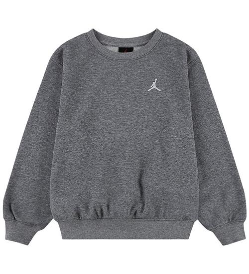 Se Jordan Sweatshirt - Carbon Heather ved KidsWorld