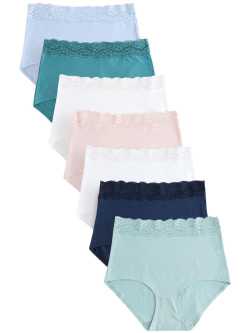 Next Slip  lyseblå / mint / lyserød / hvid