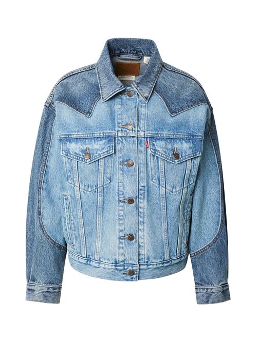 LEVI'S ® Overgangsjakke '90's Western Pieced Trucker Jacket'  blue denim