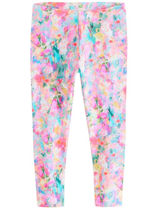 Next Leggings  creme / sennep / mint / lyserød