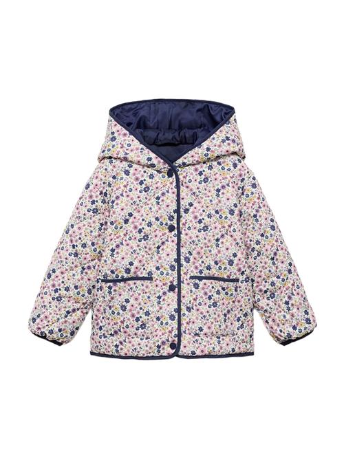 Se MANGO KIDS Overgangsjakke 'CRIS'  navy / gul / mint / hvid ved About You
