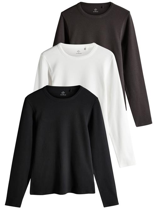 Se The Set Shirts  antracit / sort / hvid ved About You