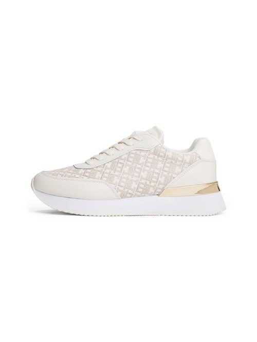 TOMMY HILFIGER Sneaker low  brun / mørkebrun / hvid