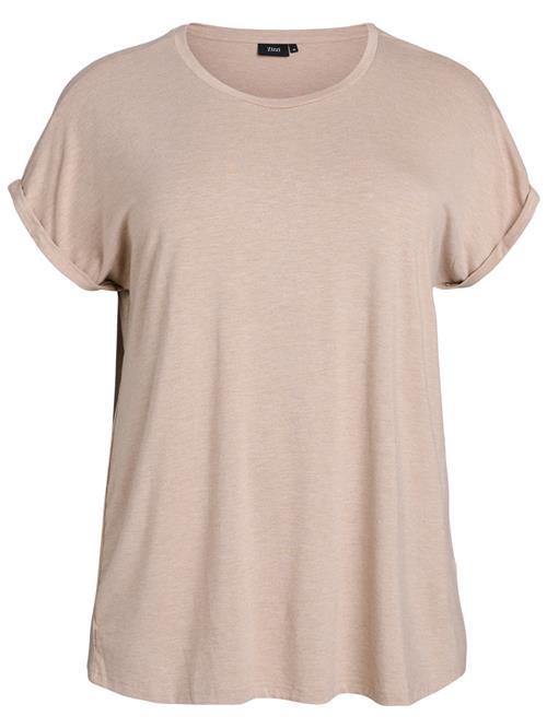 Zizzi Shirts 'Manna'  cappuccino