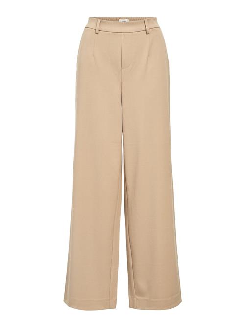 OBJECT Lærredsbukser 'OBJLisa'  beige